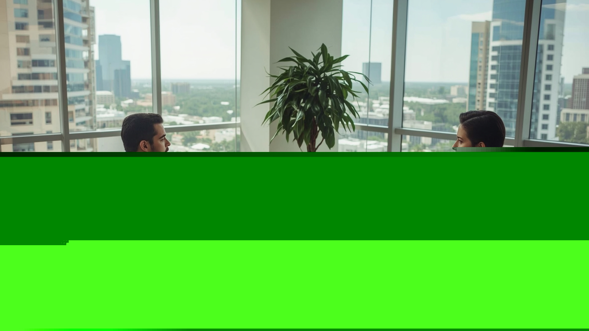 Small business loan advisor meeting with Fort Bend County business owner in modern office